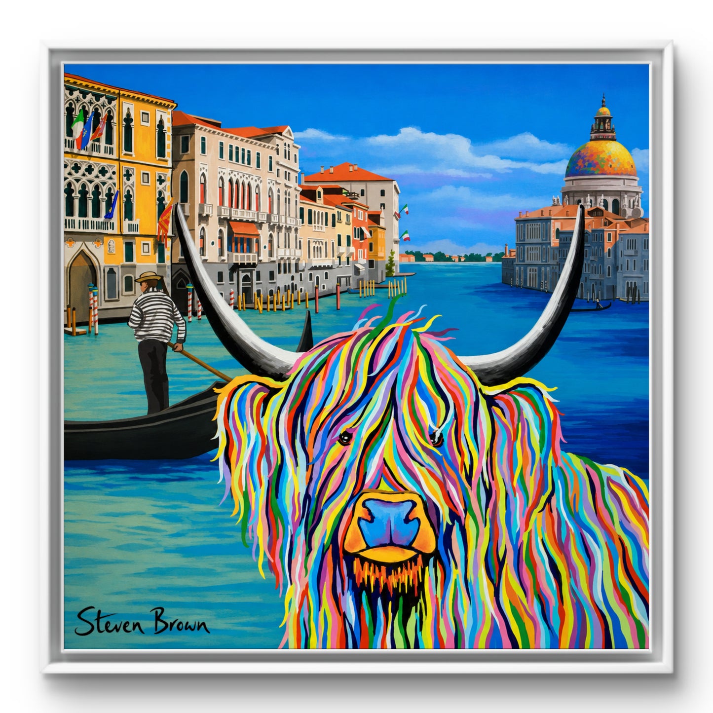 Wee Billy in Venice - Studio Edition Print