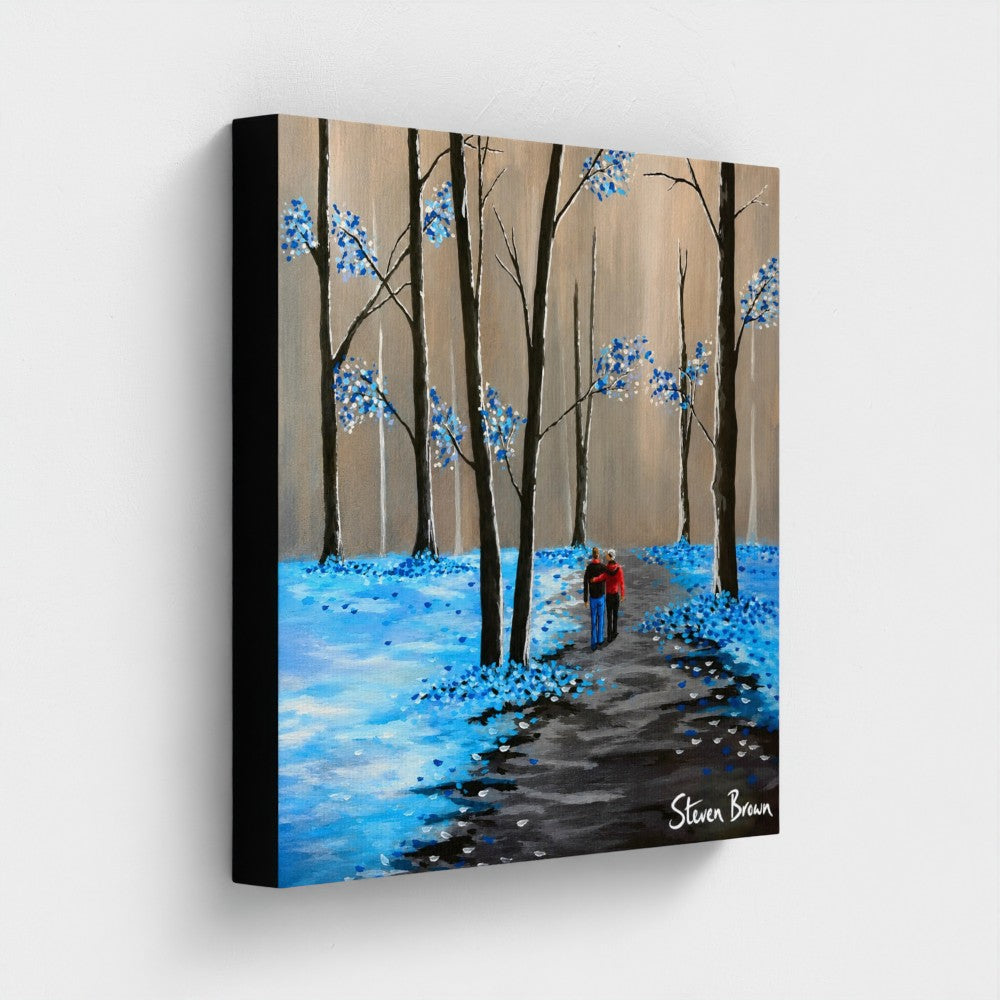 Hebridean Forest - Stretched Canvas Print