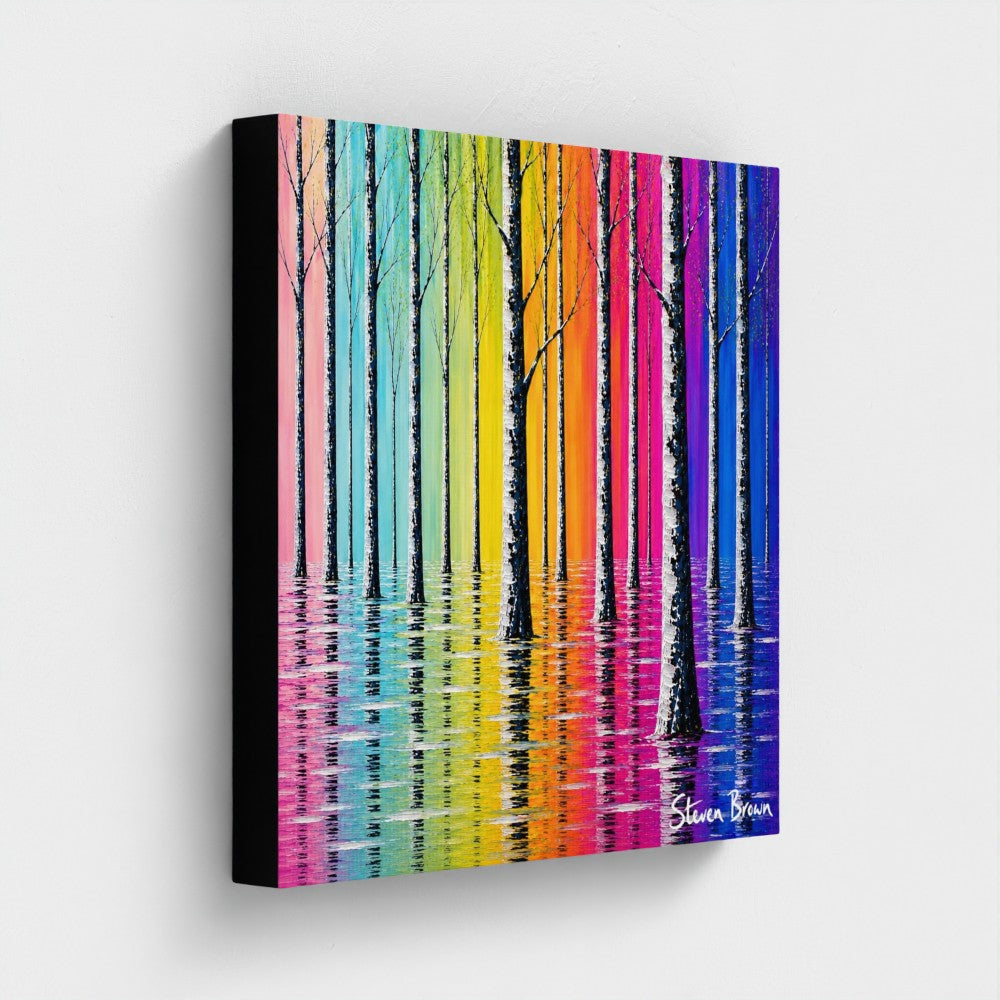Flooded Forest - Stretched Canvas Print